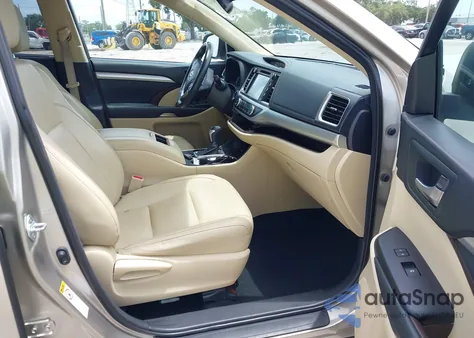 2015 Toyota Highlander Xle V6 из США, поврежденный, VIN 5TDKKRFH8FS086653